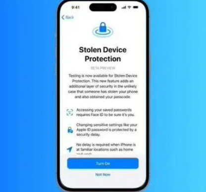 镜铁区苹果授权维修店分享被盗设备保护功能开启方法 