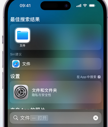 镜铁区apple维修中心分享iPhone文件应用中存储和找到下载文件 