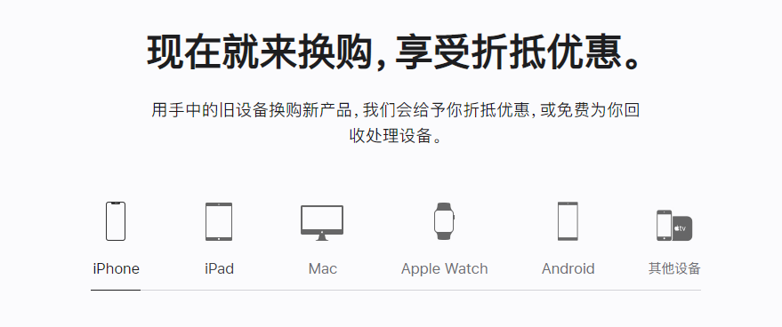 镜铁区苹果手机维修分享iPhone以旧换新的去处 