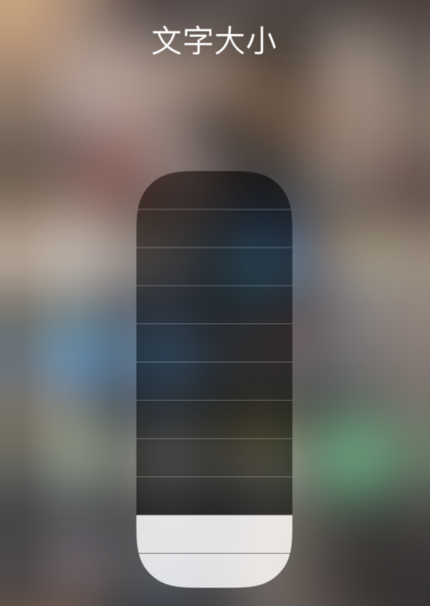 镜铁区苹果手机维修分享小技巧：在 iPhone 控制中心快速调节字体大小 